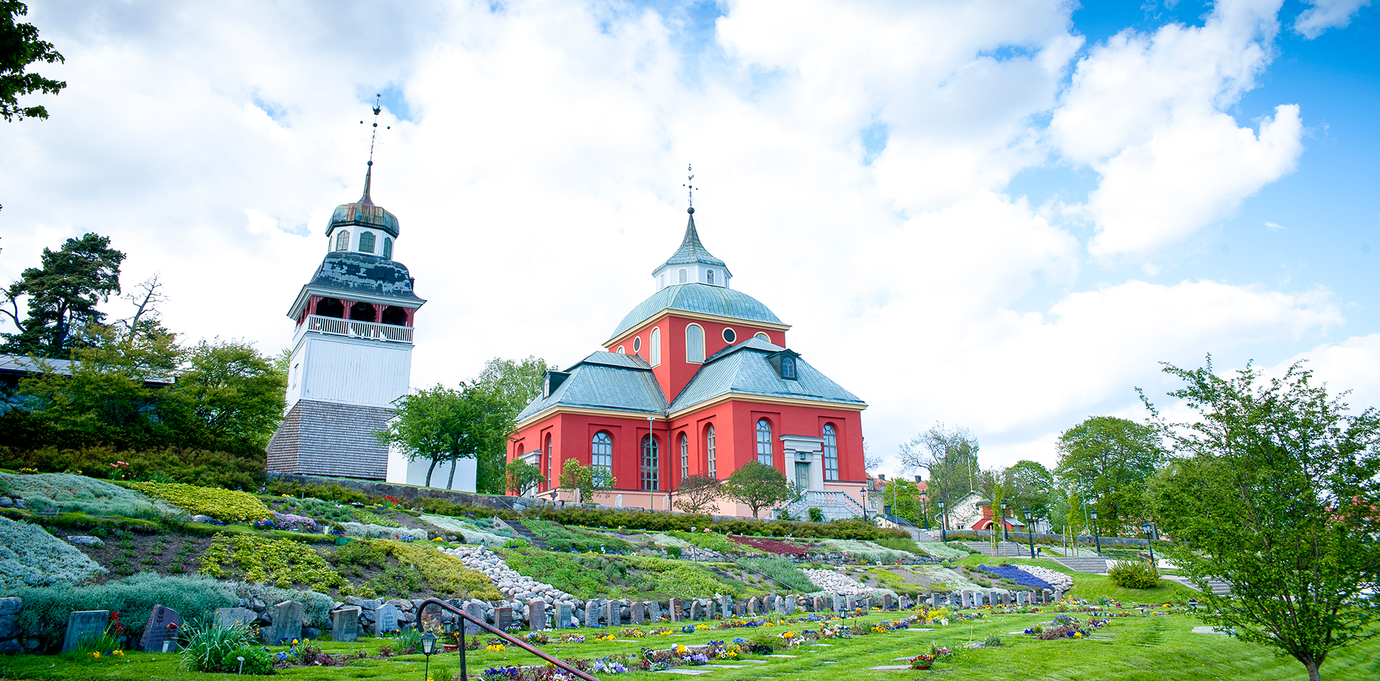 Den vackra röda kyrkan Ulrika Eleonora