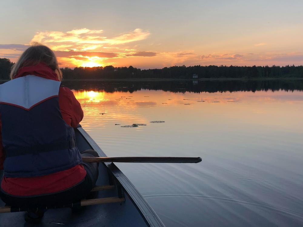 Paddling med barn