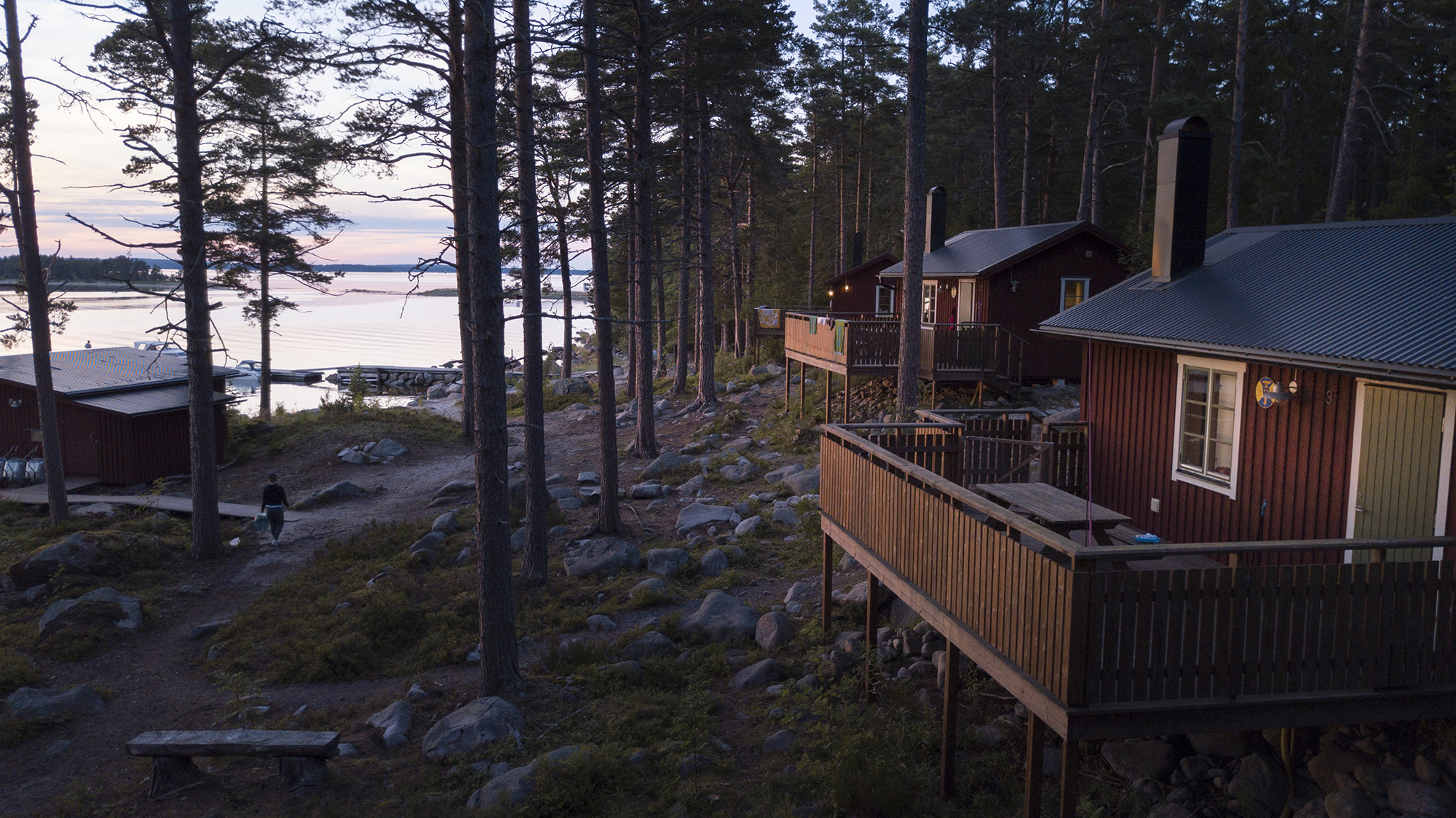 Skärgårddsstuga på ön Enskär 