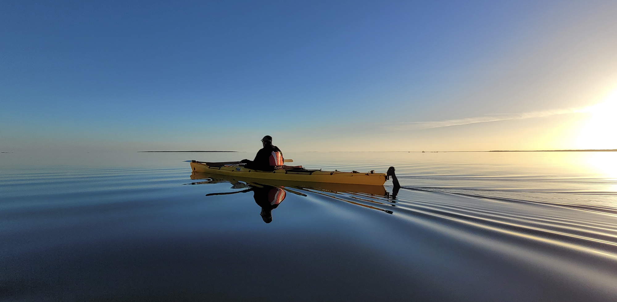 Paddling på öppet hav rekommenderas!