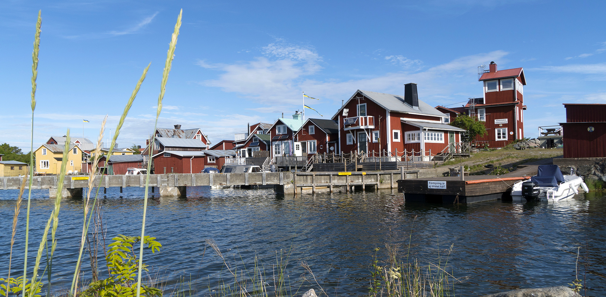 En skärgårdsidyll med vandrarhem på ön Rönnskär