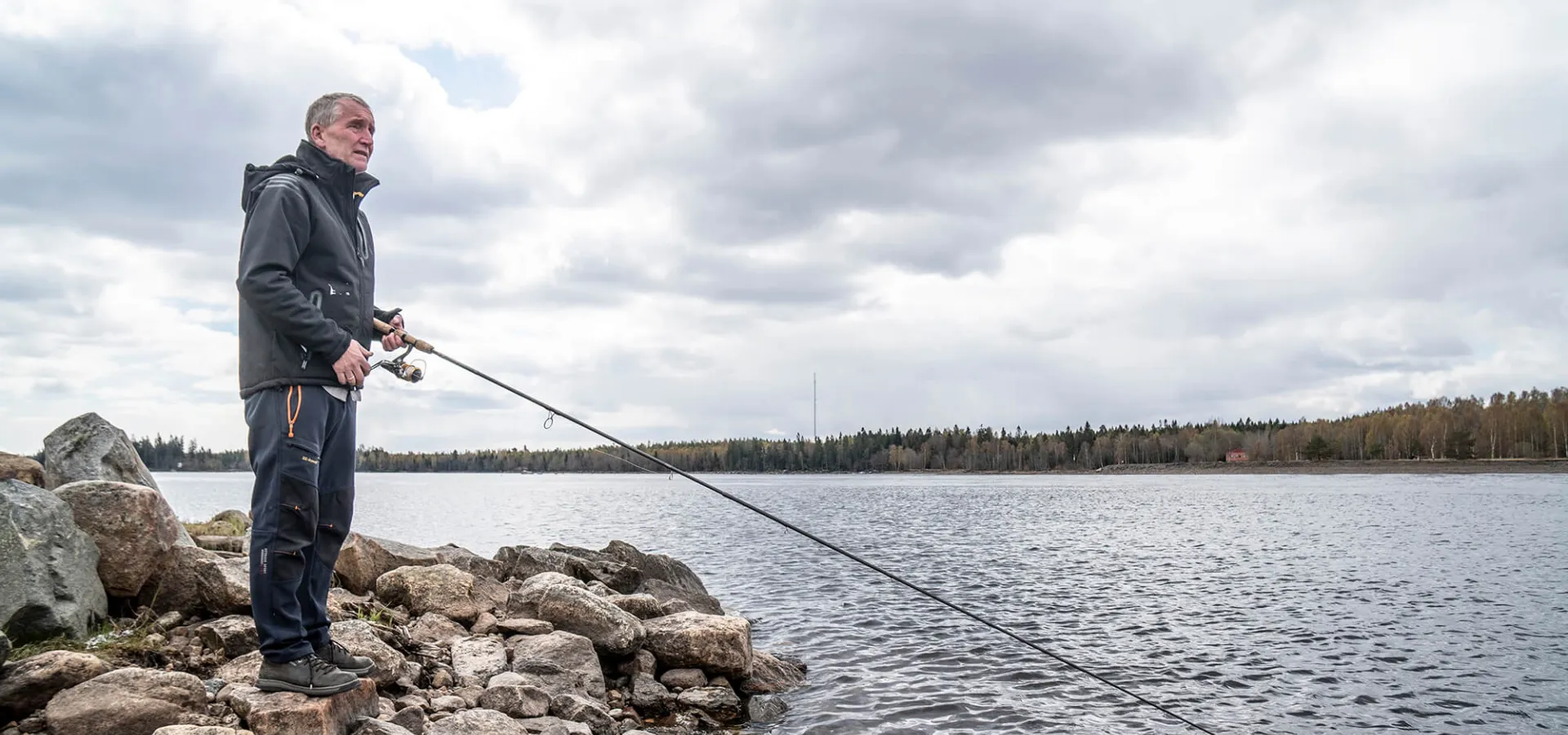 Fiske vid Ljusnans mynning