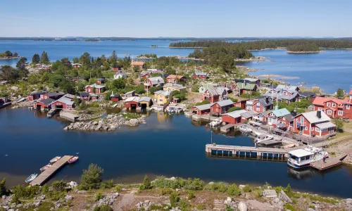 Ön Rönnskär i Söderhamns skärgård