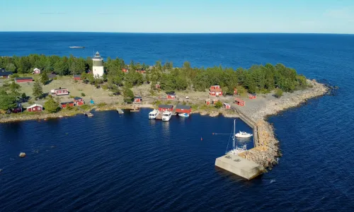 Fyrhamnen på Storjungfrun