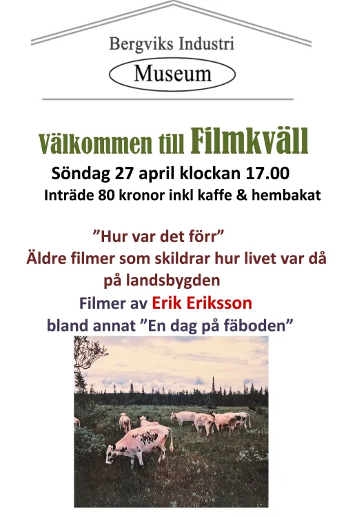 Filmkväll  "Hur var det förr" 