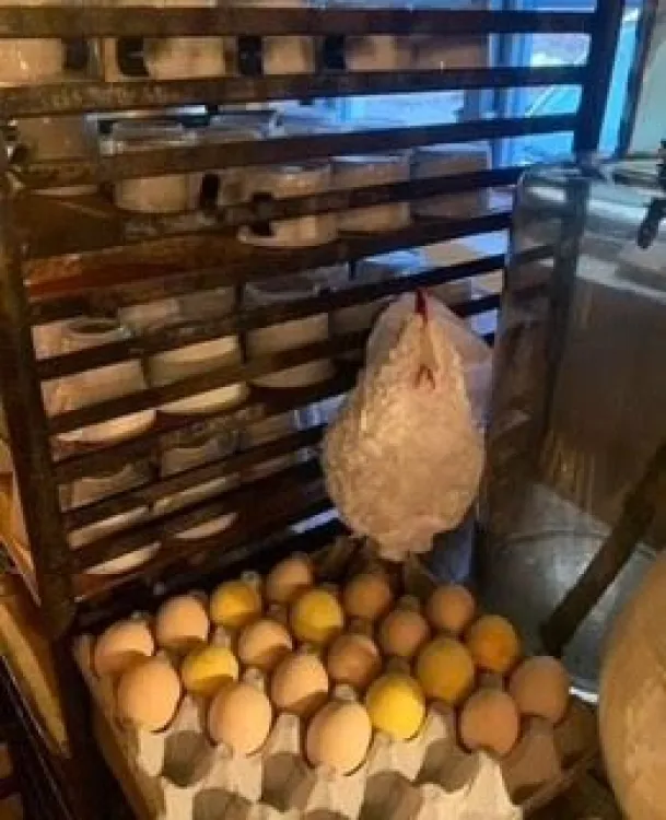 Påsklunch på Sund på Påskafton