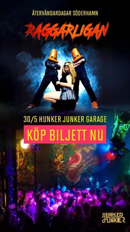 Återvändardagar Raggarligan på Hunker Junker Garage 