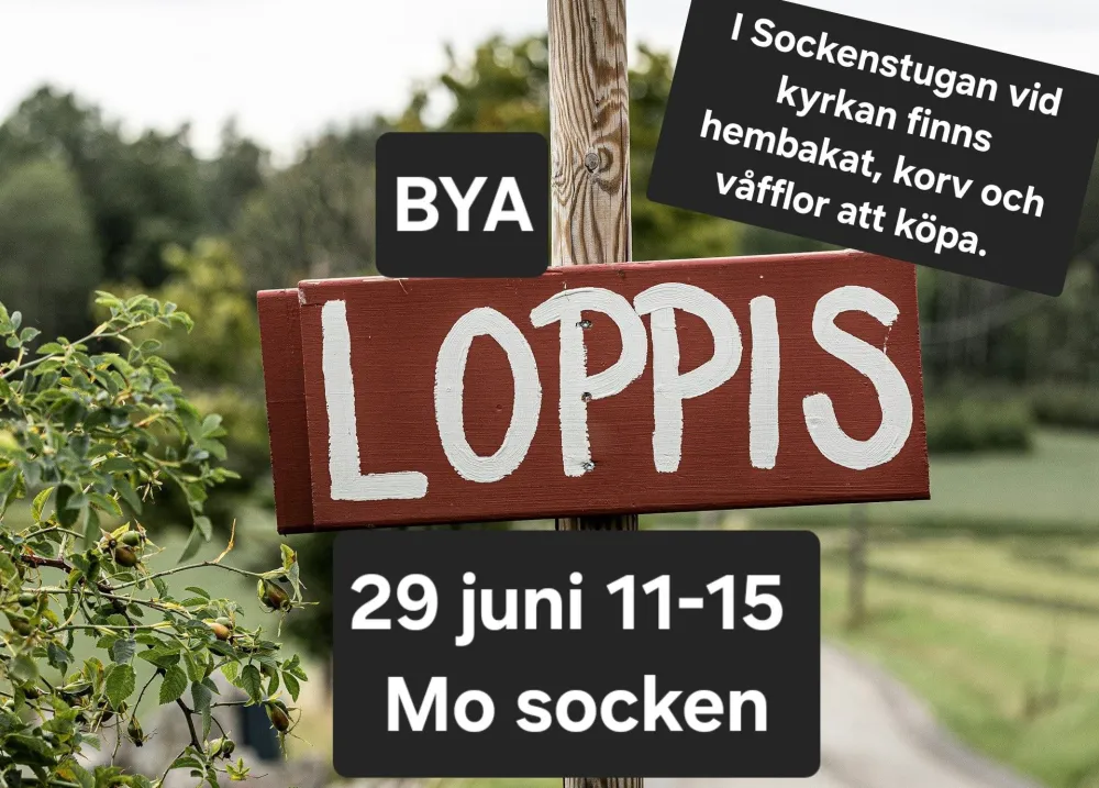 Byaloppis med fika