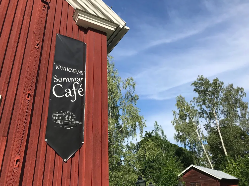 Aidas sommarcafé på Kvarnen