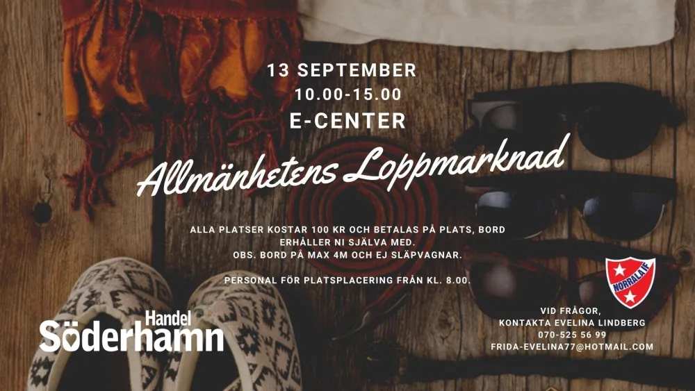 Loppis på E-center