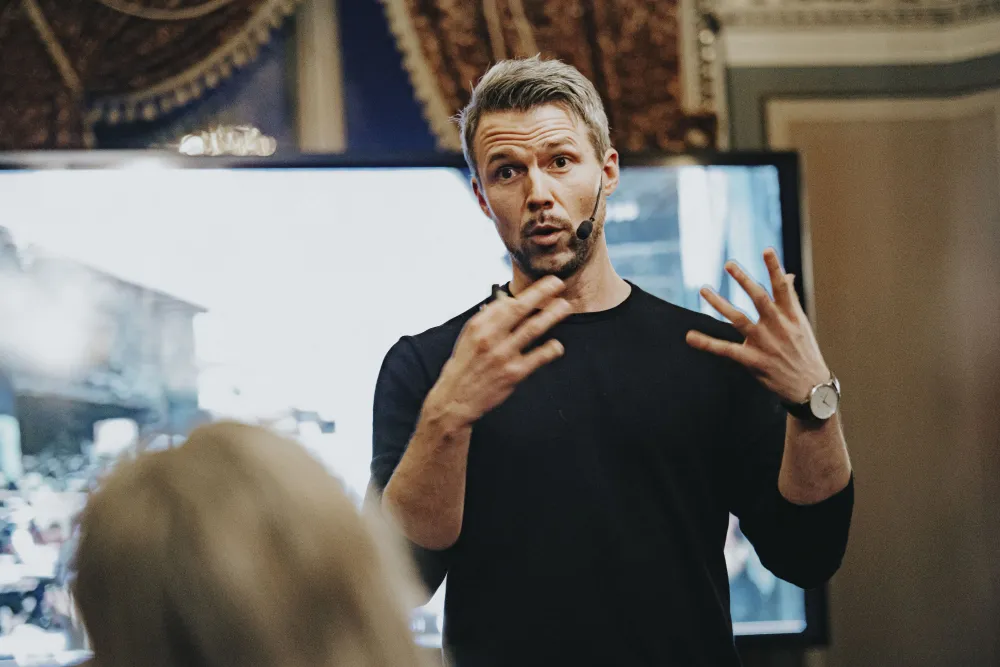 Föreläsaren och entreprenören Jerry Engström