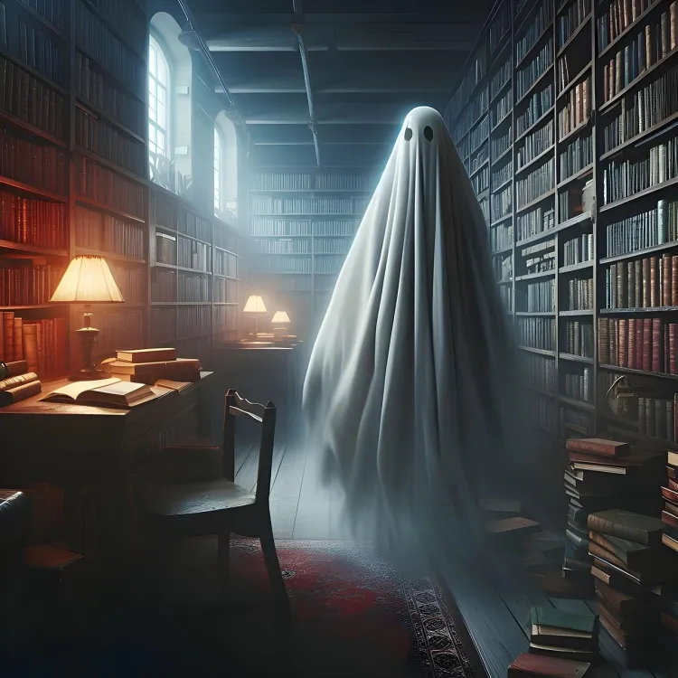 Spökvandring på biblioteket! - 30 oktober