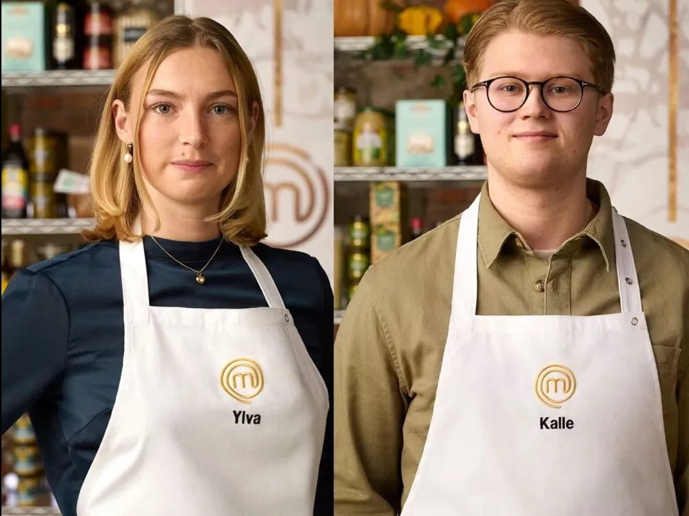 Två kockar med förkläde
