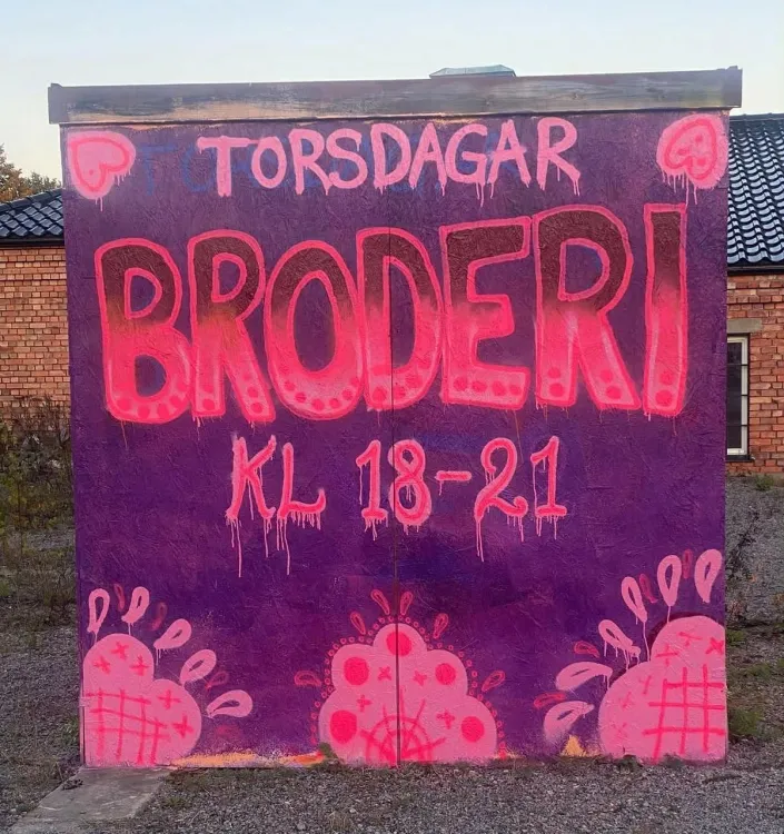 Broderi-torsdag!