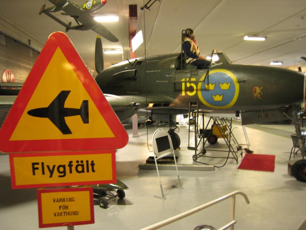 Flygmuseum Flygsimulator Söderhamn F15 Hälsingland