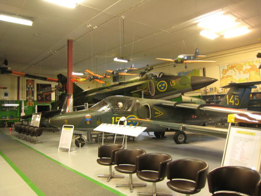 Flygmuseum Flygsimulator Söderhamn F15 Hälsingland