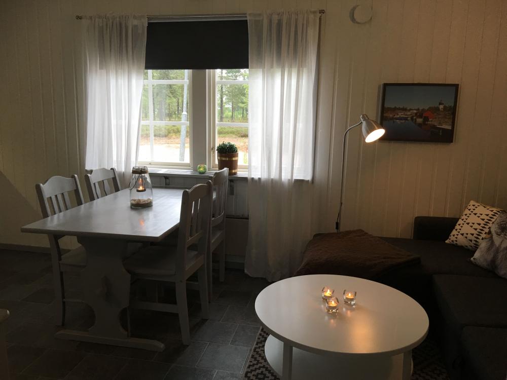 Self-catering camping cottage Gösen(6 beds shower/WC)