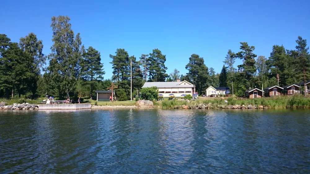 Källvik sett från vattnet