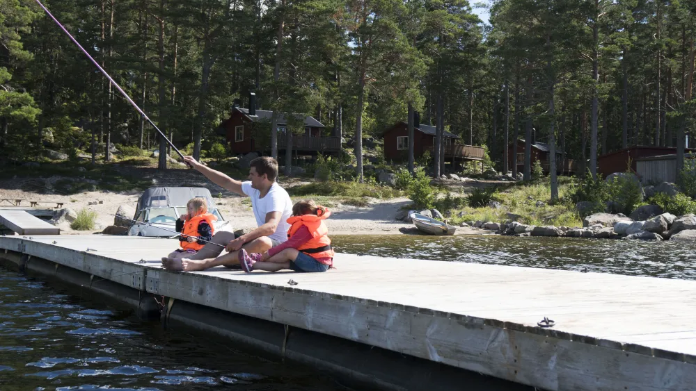 Skärgårdsstugor på Enskär