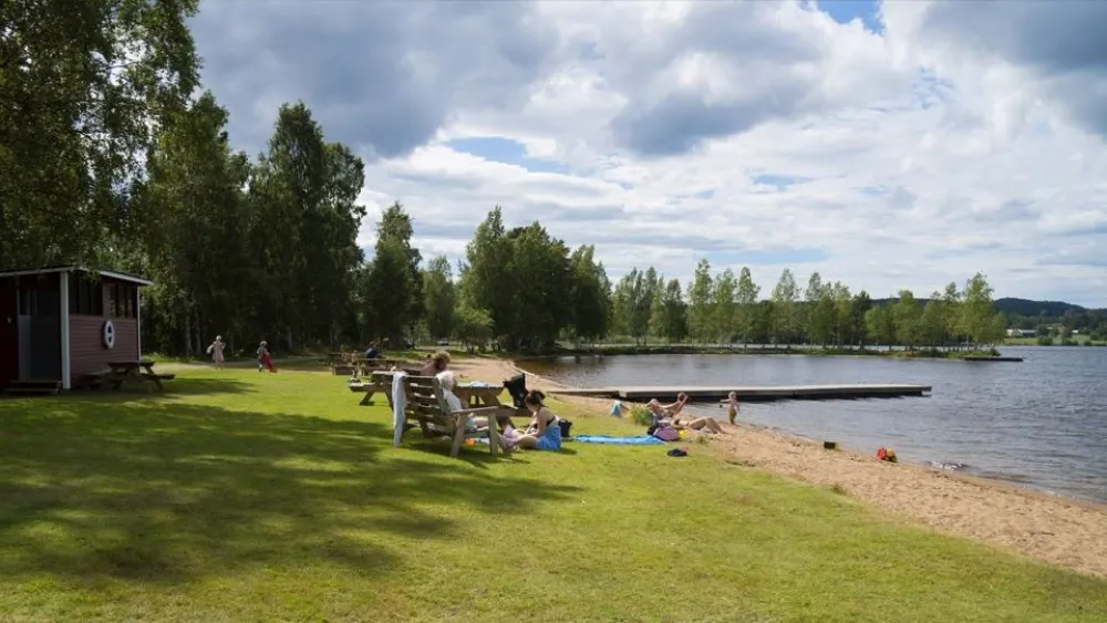 Bad - Skogsand insjöbad