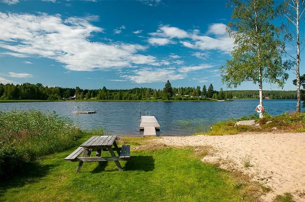Bad - Härnebosjön insjöbad