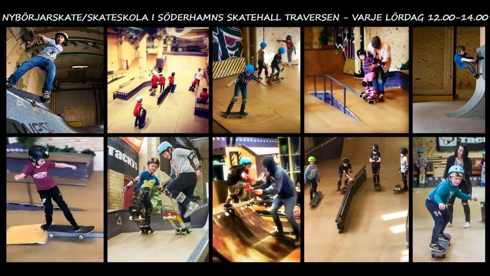 Söderhamns Skateboardförening Nybörjarskate Skateskola Juniorskate skatecamp skateläger