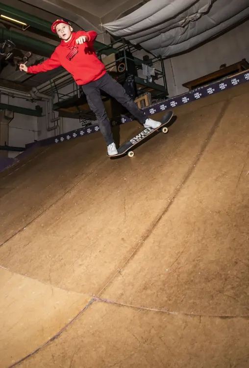 Söderhamns Skateboardförening Nybörjarskate Skateskola Juniorskate skatecamp skateläger