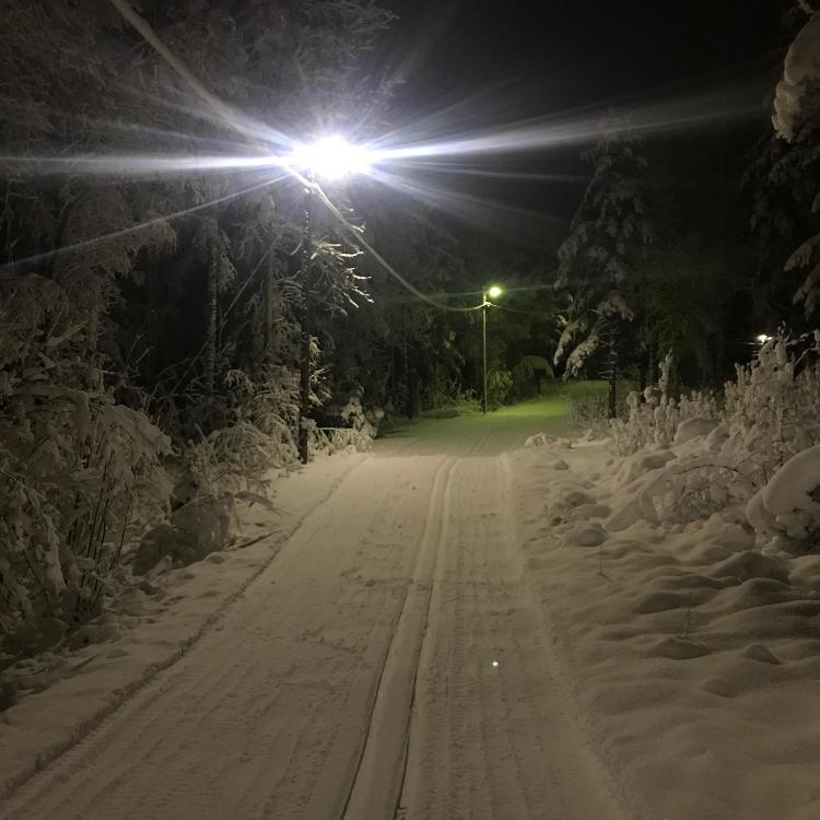 Skiing Hällåsen/Hällmyra