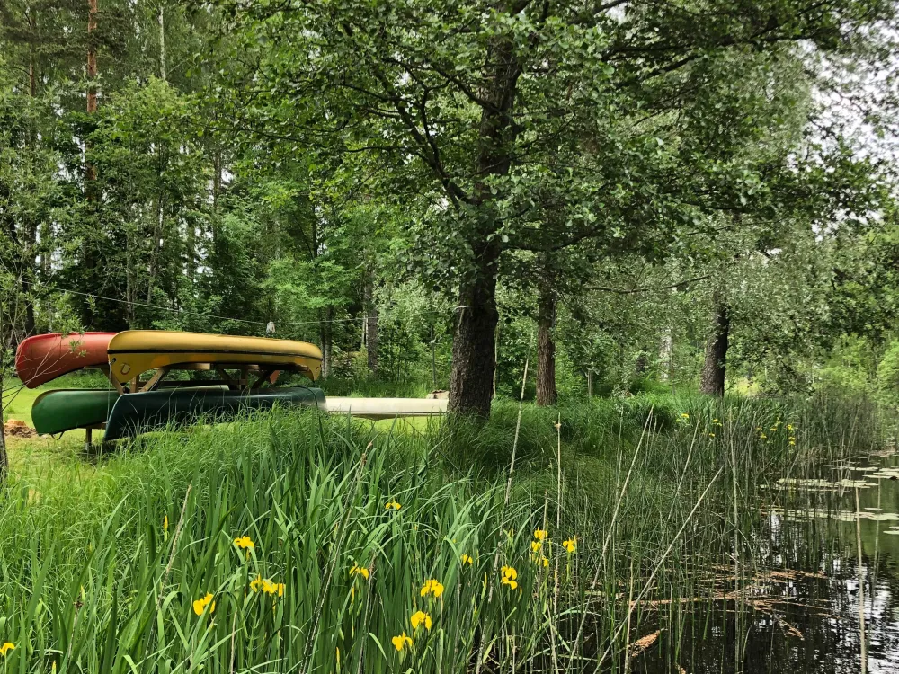 Hyr kanot vid Strömån