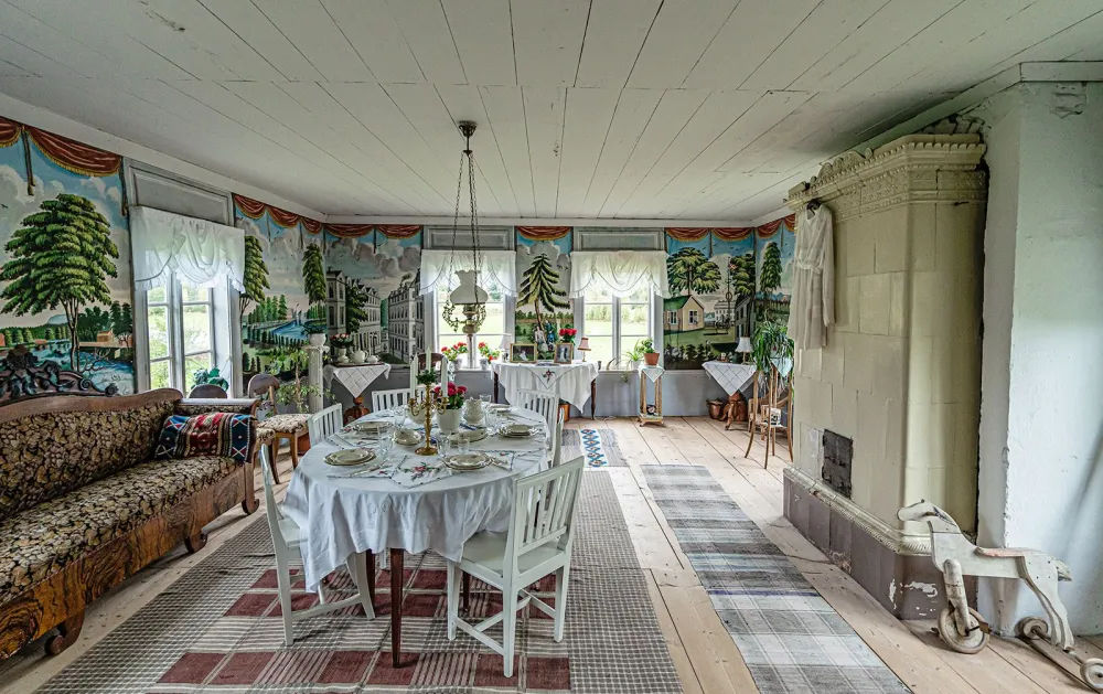 Väggmålningar från 1857