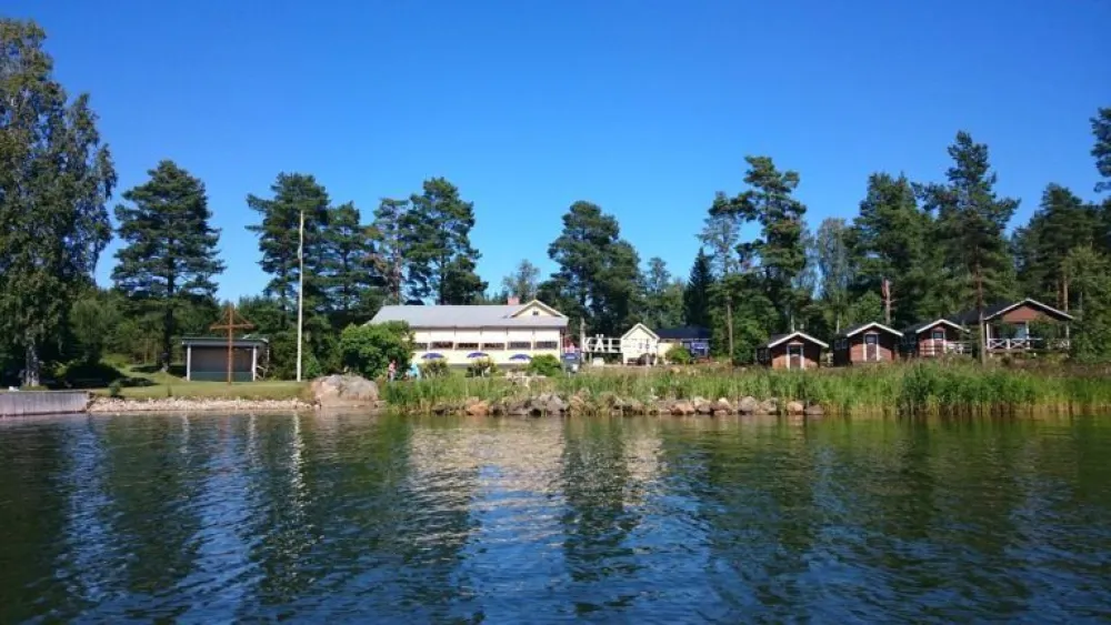 Källvik sett från vattnet