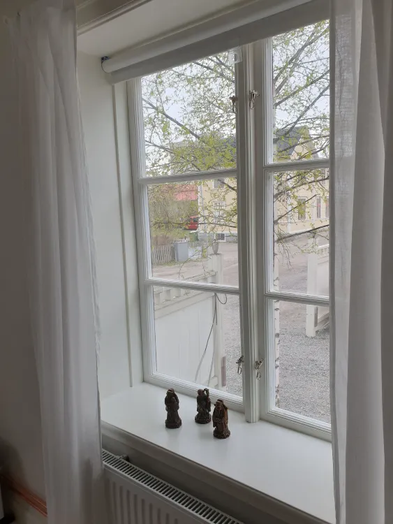 Utsikt från vardagsrum