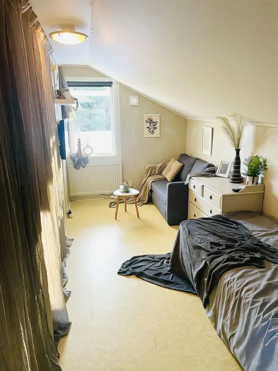 Harmonisk villa nära natur och bad