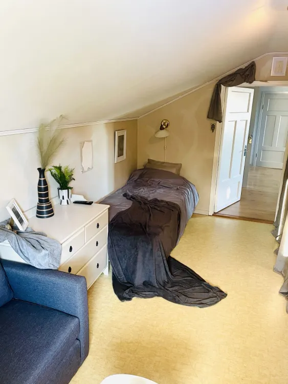 Harmonisk villa nära natur och bad