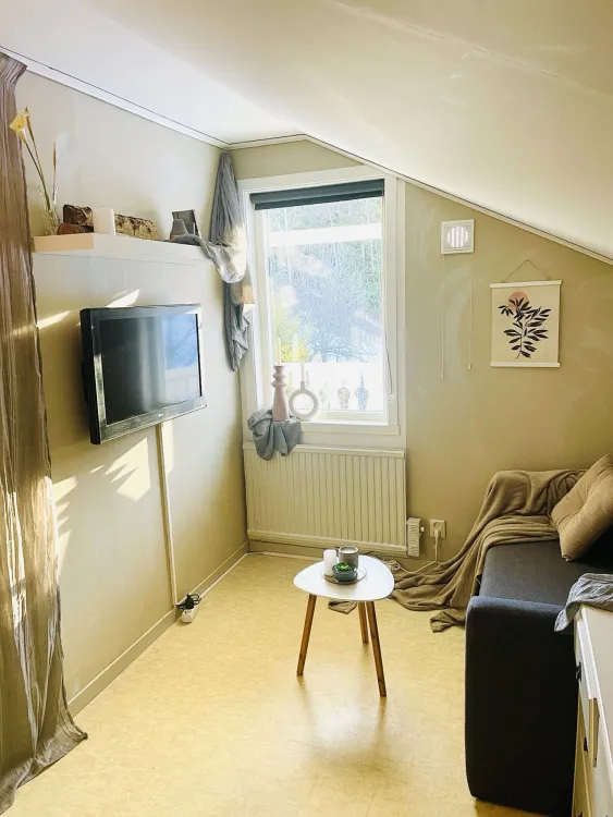 Harmonisk villa nära natur och bad
