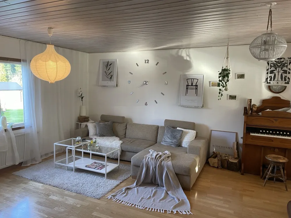 Harmonisk villa nära natur och bad