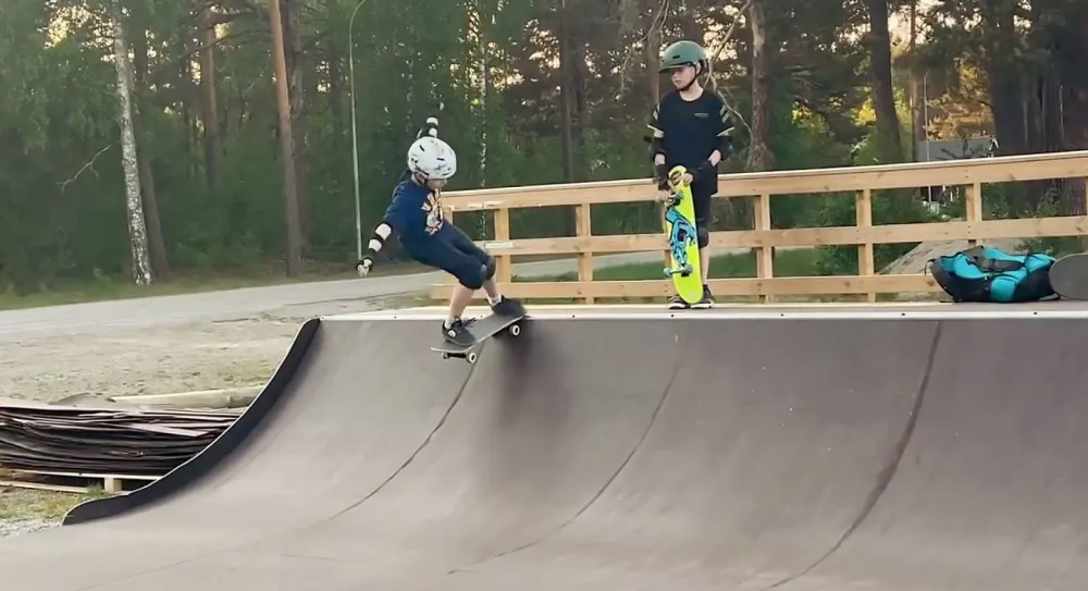 Skateboardramp i Mohed