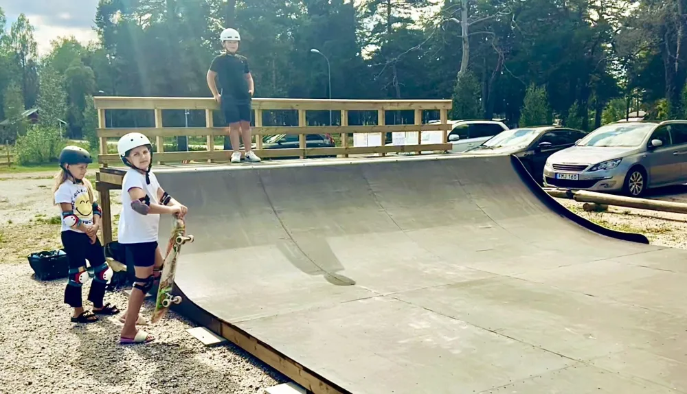 Skateboardramp i Mohed