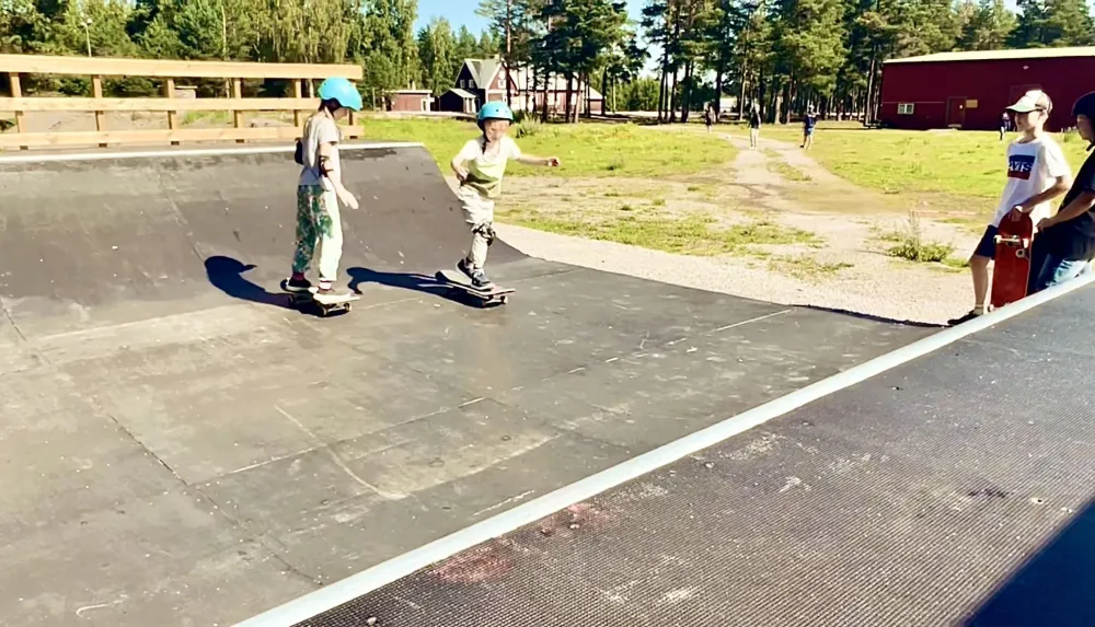 Skateboardramp i Mohed