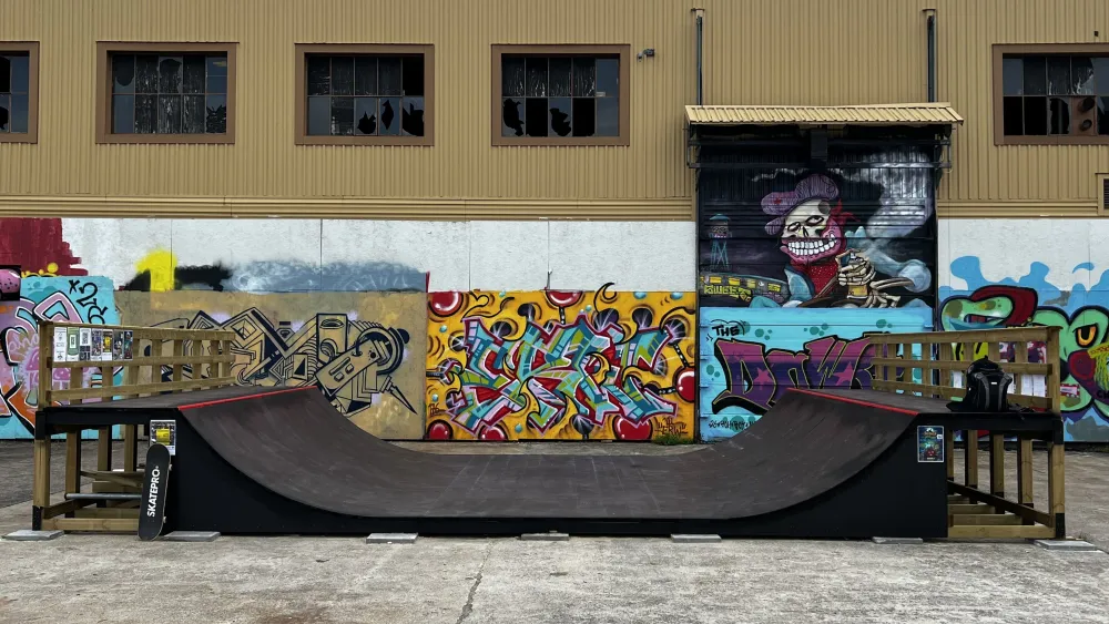 Skateboardramp i Ljusne