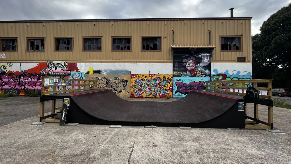 Skateboardramp i Ljusne