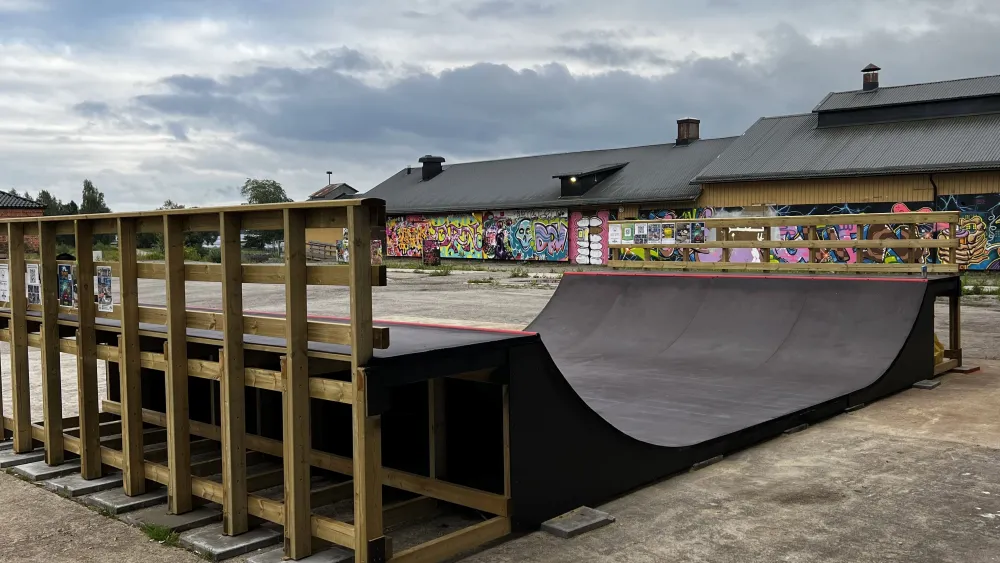 Skateboardramp i Ljusne