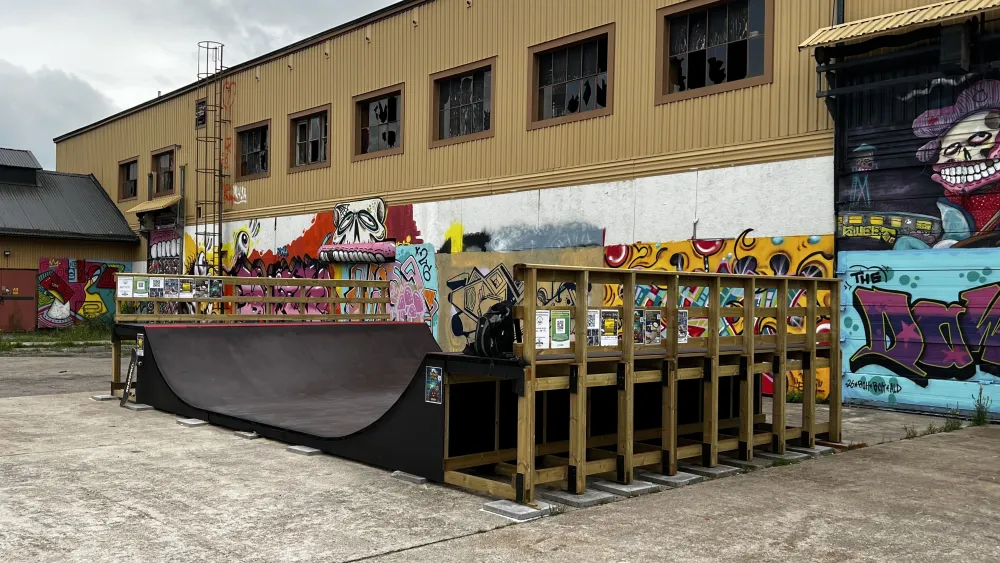 Skateboardramp i Ljusne
