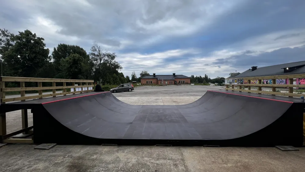 Skateboardramp i Ljusne