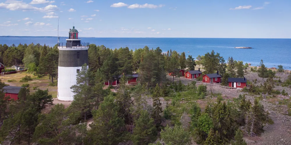 Skärgårdsstugor att hyra vid Fyrhamnen 