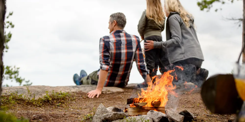 Grillning utomhus 