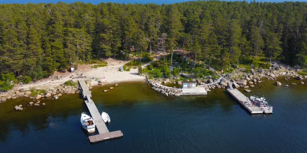 Vy över ön Enskär