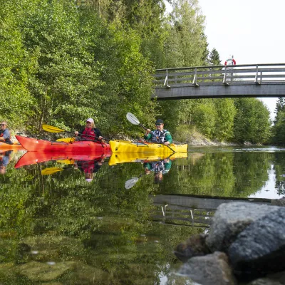 Paddling vid Svartsundsrännan, Skatön