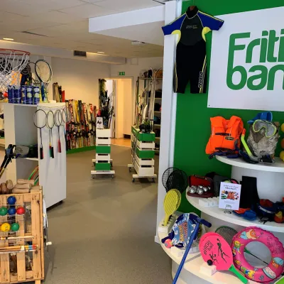 Fritidsbanken i Söderhamn - låna sportutrustning och friluftsprylar